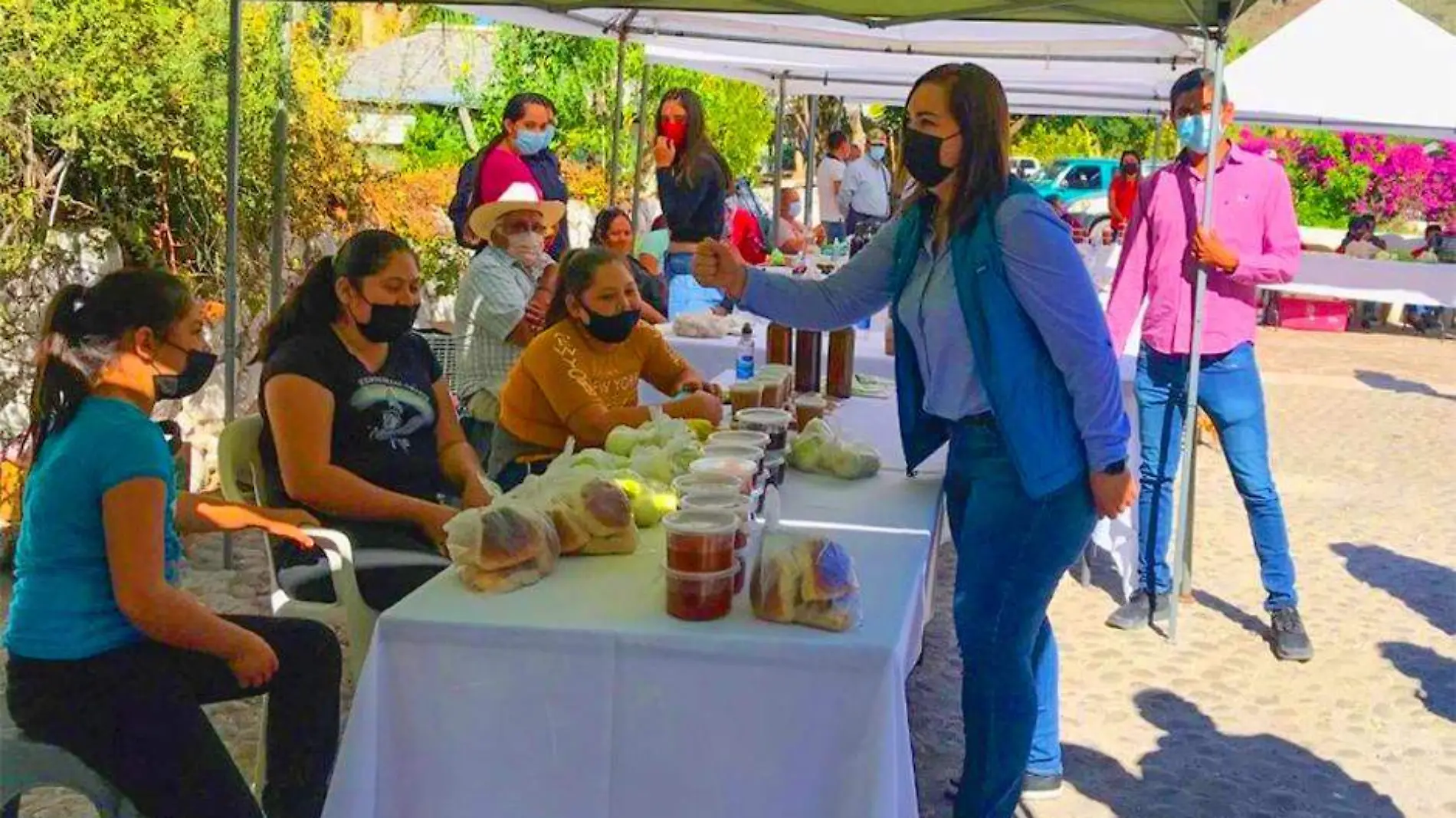 Inauguran mercado organico de San Javier 1